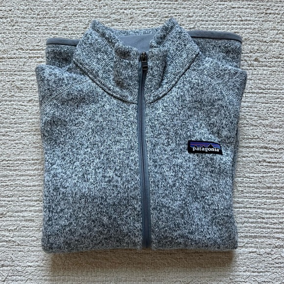 Patagonia Jackets & Blazers - Patagonia Grey Fleece Zip Up Jacket